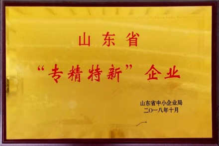 山東省“專精特新”企業